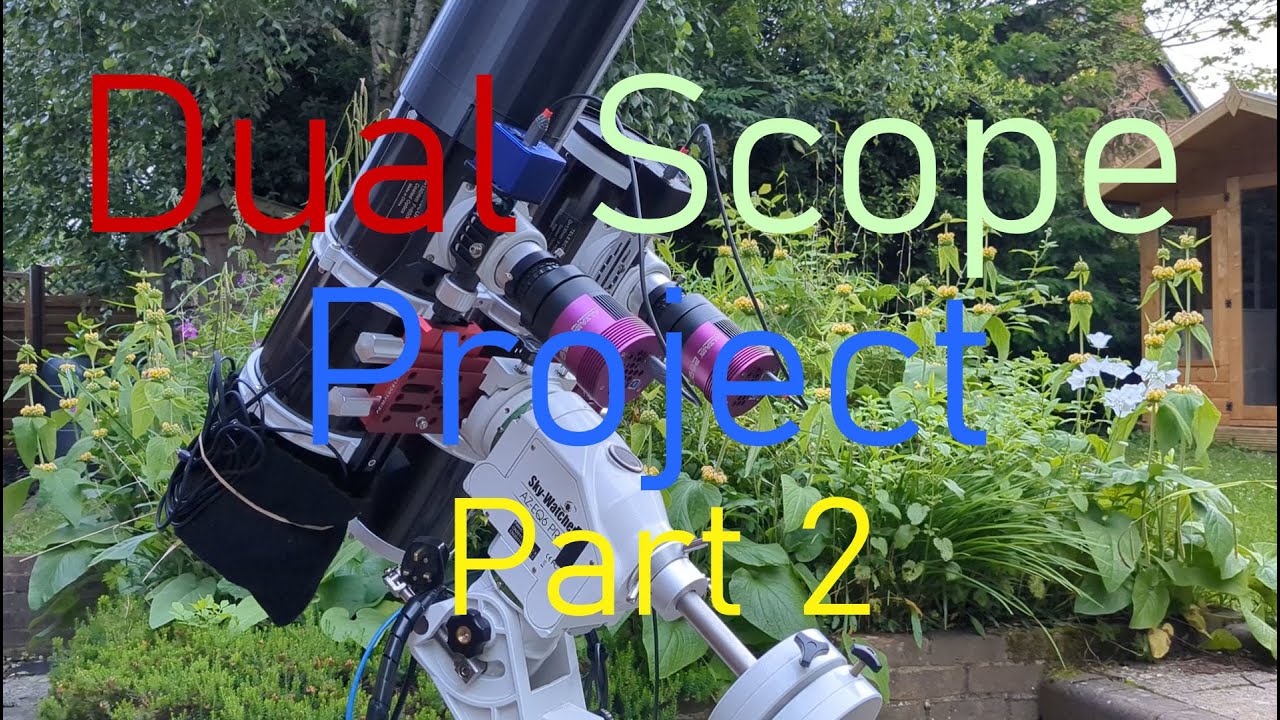 Dual scope continued, fitting a Gemini auto focuser and getting a new camera!