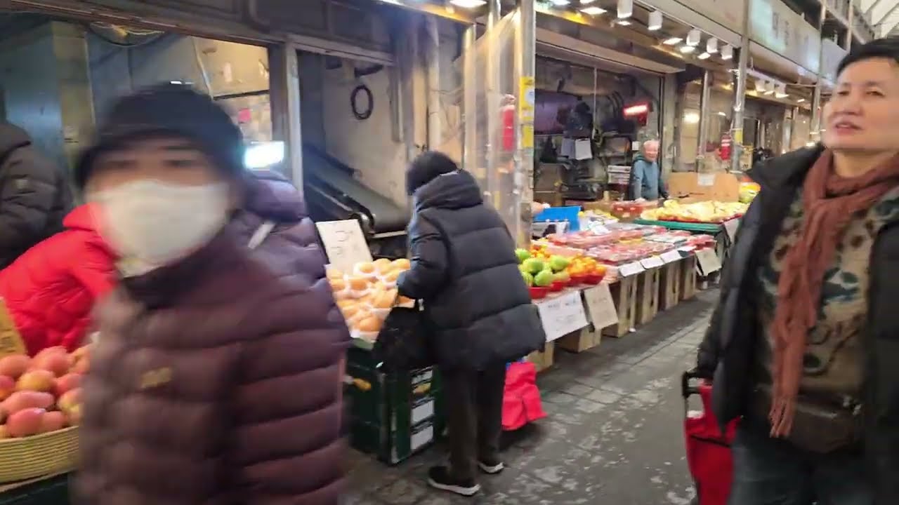 청량리 청과물도매시장 탐방