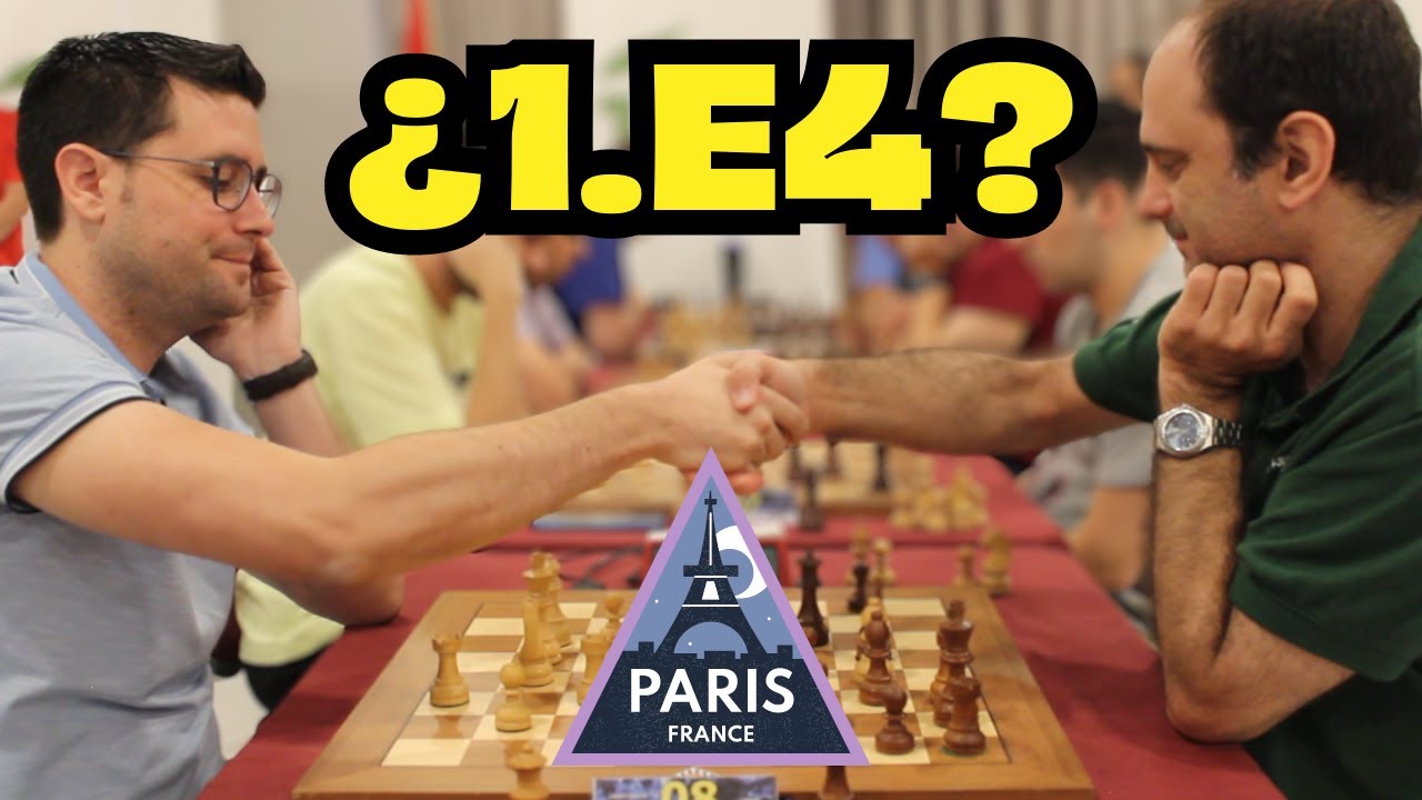 Juego 1.e4 para ganar -  Campeonato de España Rápidas Ajedrez R1 - GMSPIDERIBARRA
