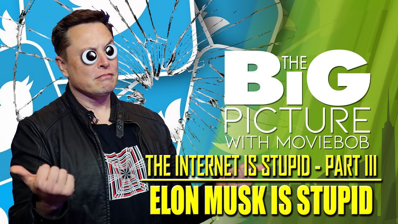 New Big Picture - ELON MUSK IS STUPID: The Internet Is Stupid - Part III