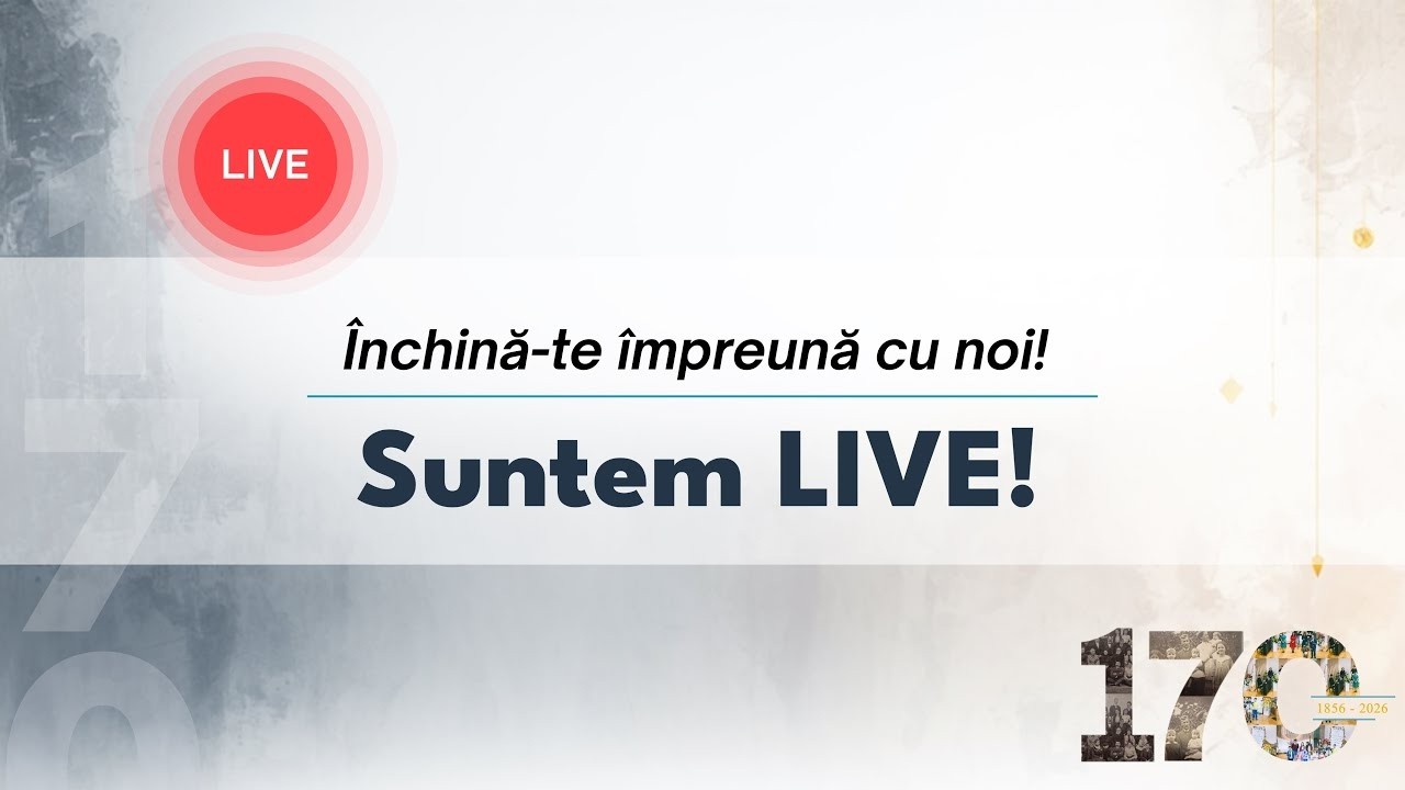 22.03.2026 | Biserica Baptistă Betania București Live