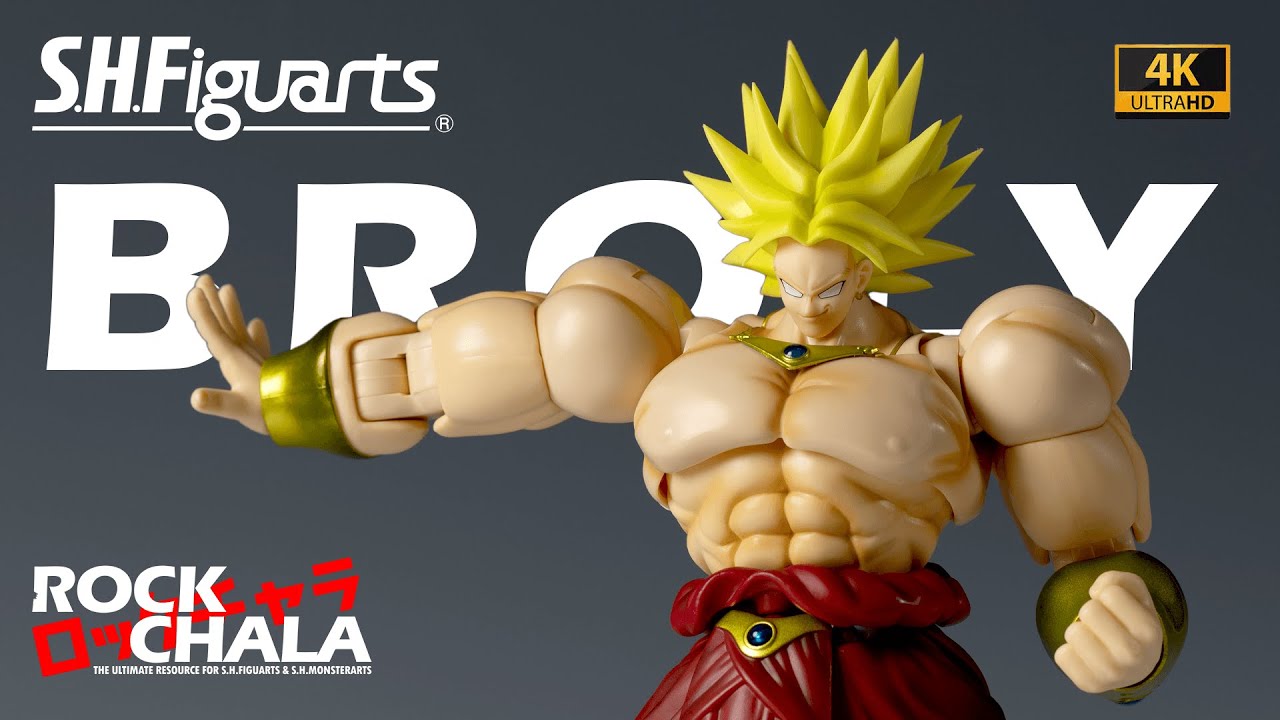 [Rockchala] Обзор фигурки S.H Figuarts Dragon Ball Z Broly к 40-летию серии Dragon Ball SHF