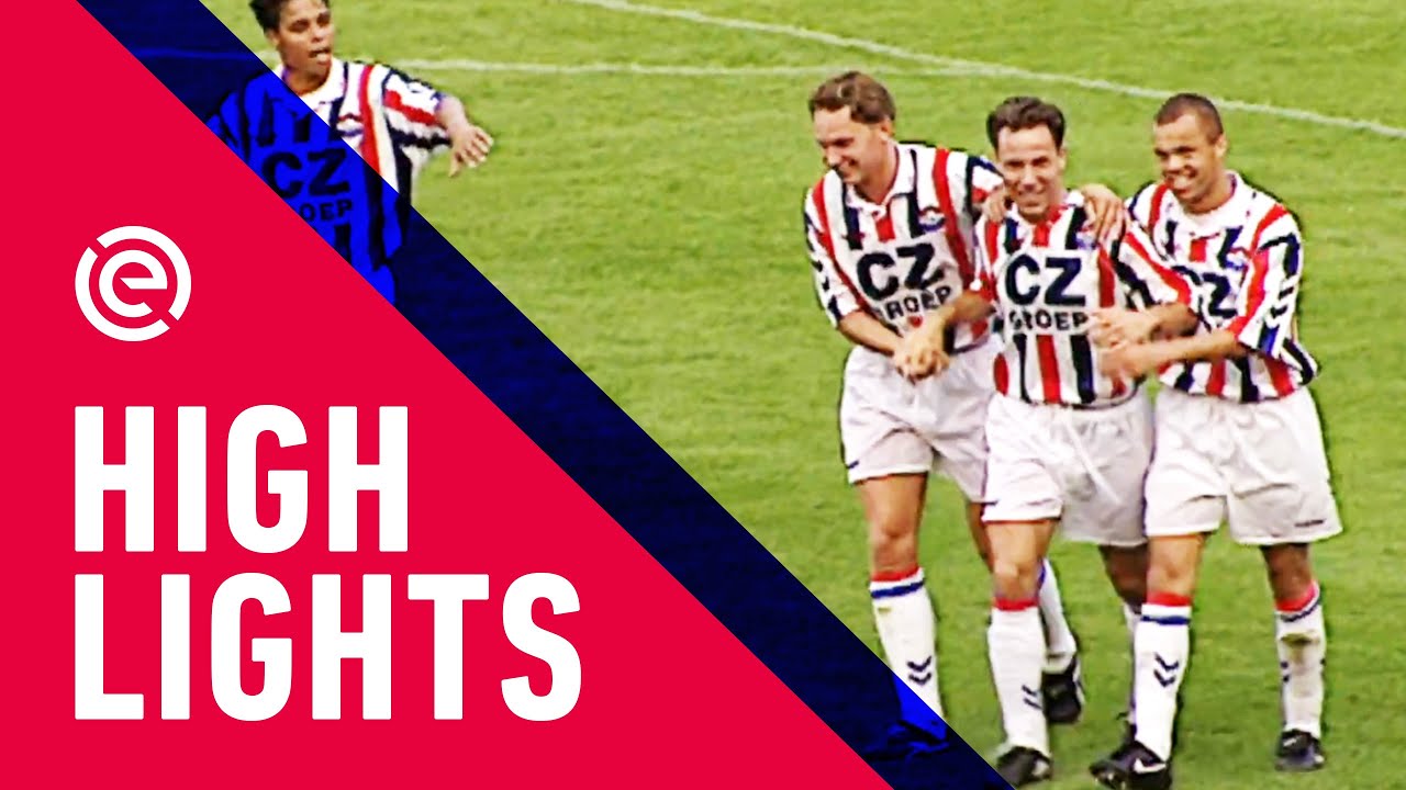 WILLEM II HAALT UIT TEGEN SPARTA 😵 | Willem II - Sparta Rotterdam (19-08-1995) | Highlights