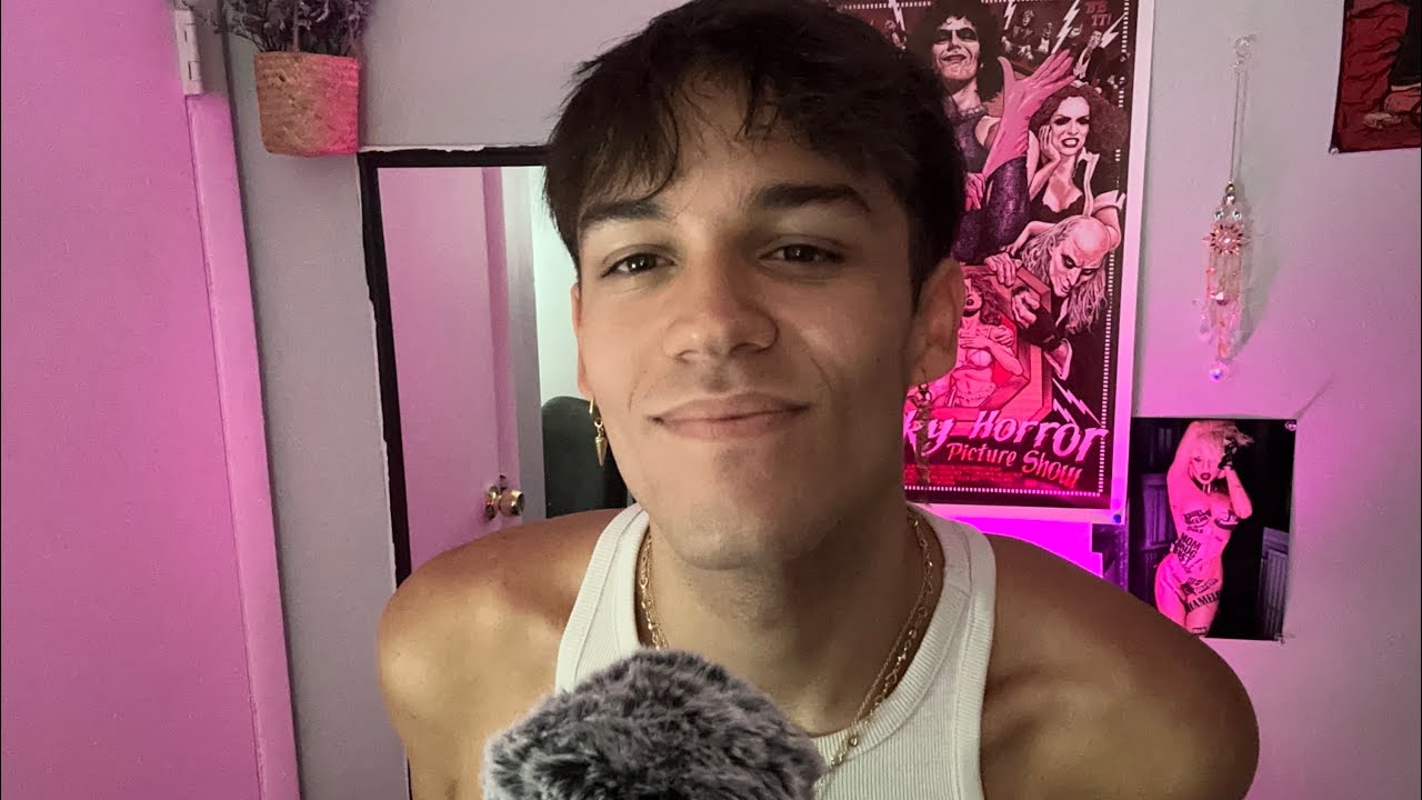 (ASMR) Relax While I Paint Your Face (spit painting)
