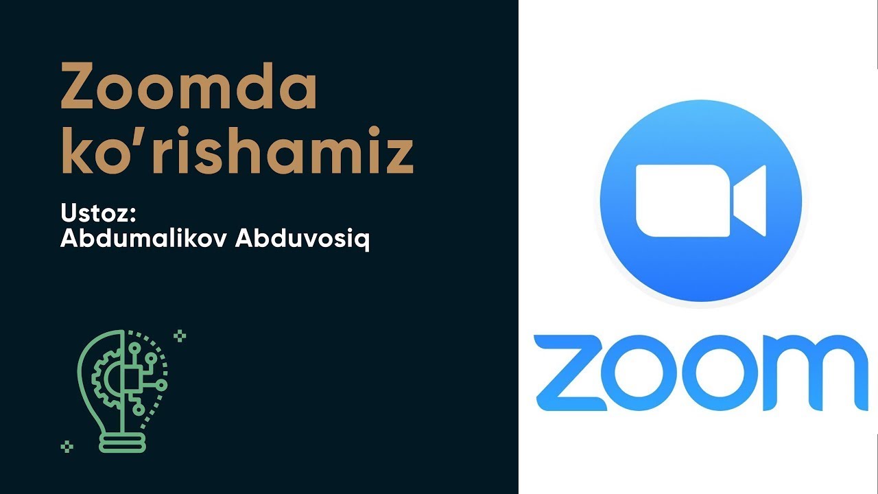 Zoom orqali videouchrashuvlar o'tkazish