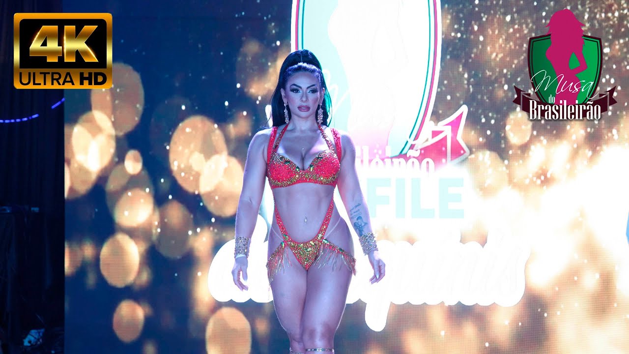 Desfile da candidata do Flamengo no Musa do Brasileirão 2025 - 4k