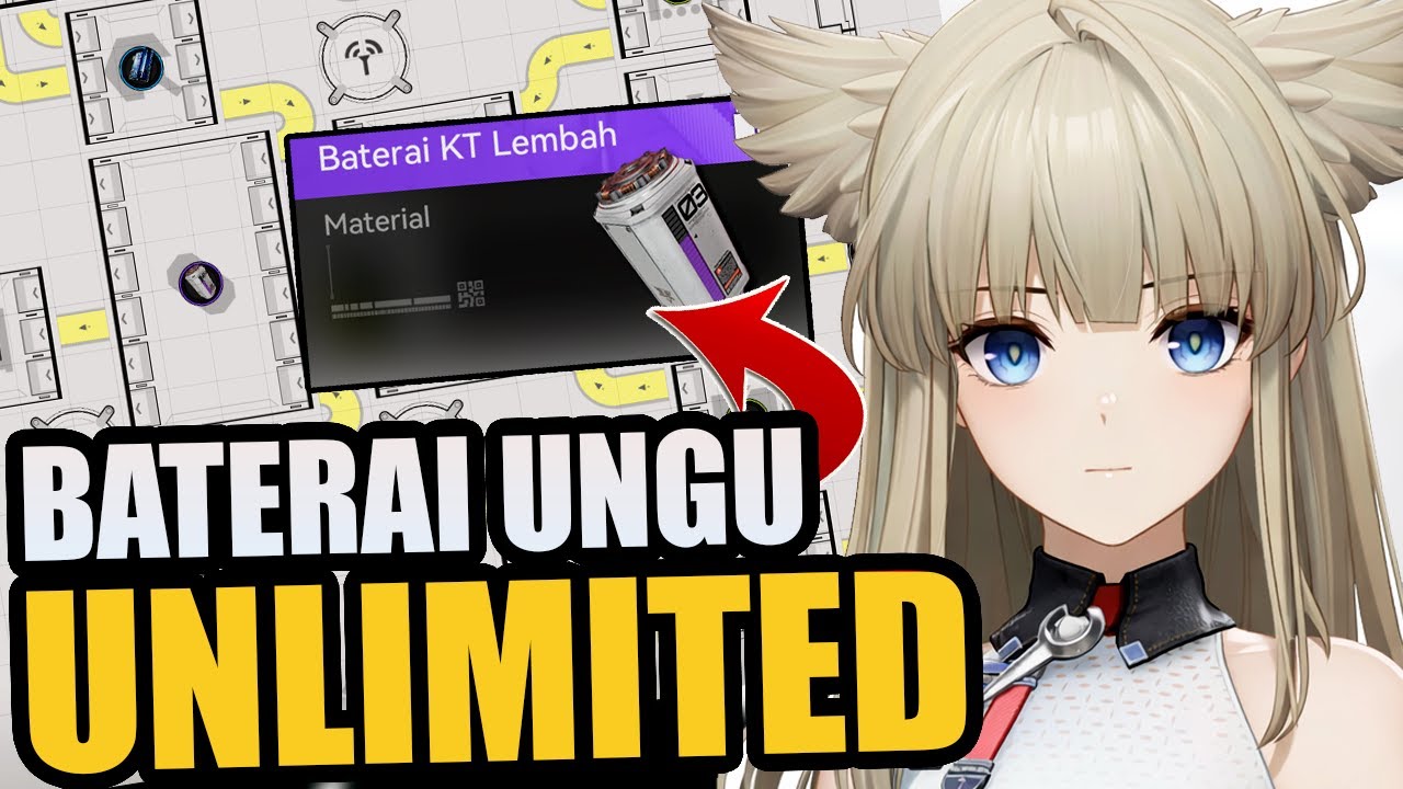Guide Membuat Baterai KT Lembah Secara Unlimited! Plus Free Blueprint | AK Endfield