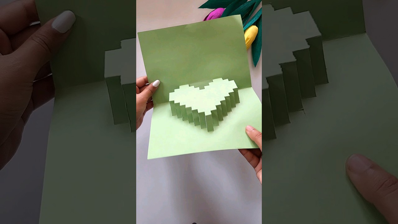 Happy Birthday DIY Idea | 3D Birthday Card #shorts #diy #diygift #papergiftideas #craft