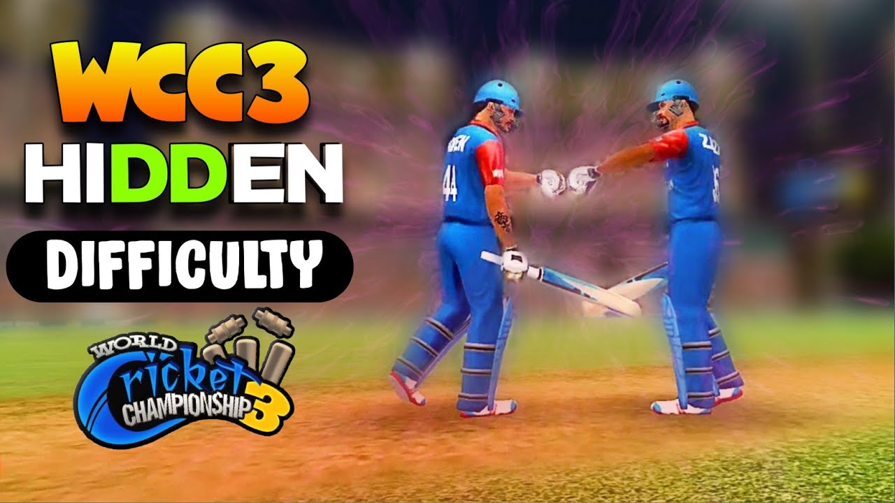 🔥 WCC3 Batting, Bowling Hidden Difficulty ! Full Explain !!