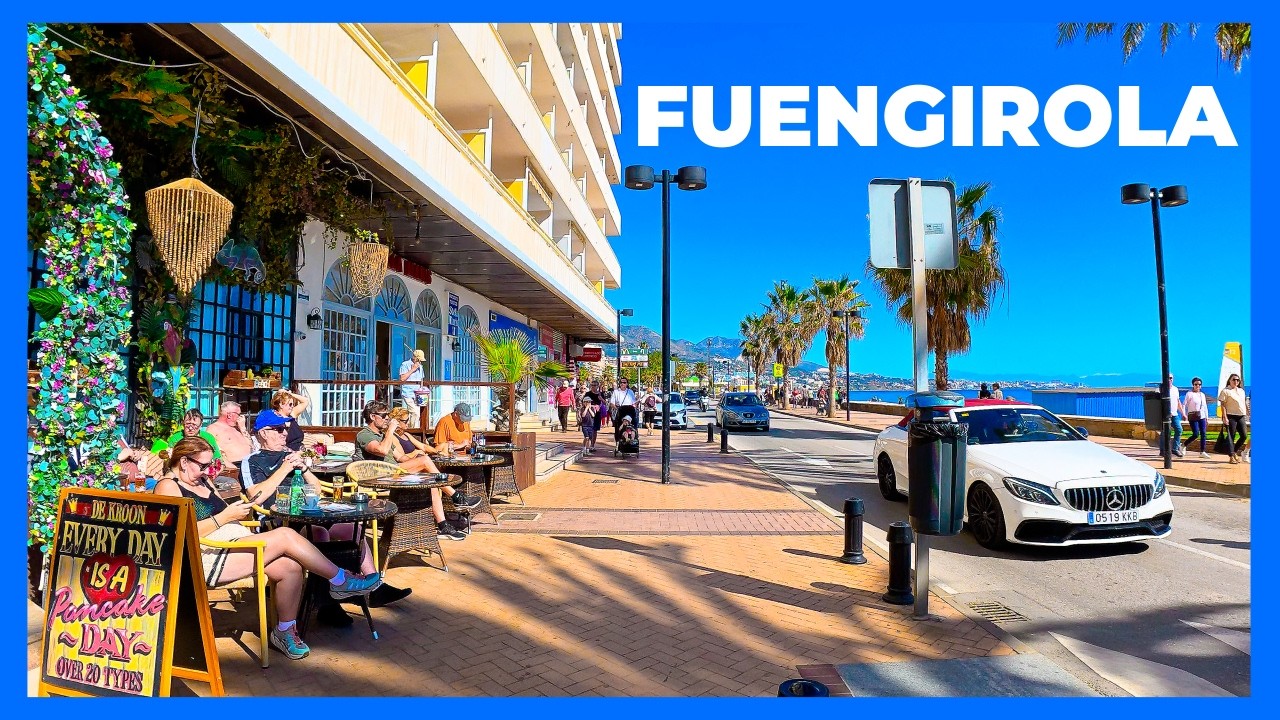Fuengirola Los Boliches, Spain | 4K Walking Tour – Malaga, Costa del Sol (February 2026)