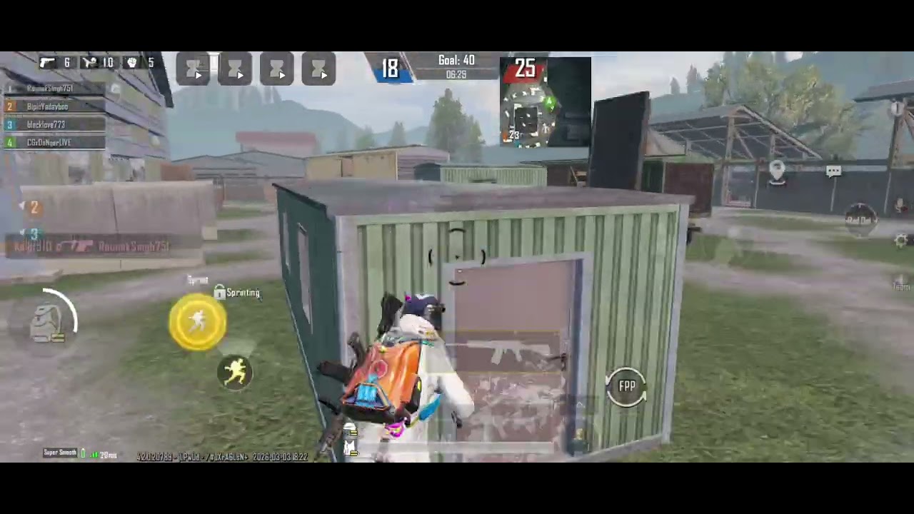 4v4 TDM game play video BGMI 🔴