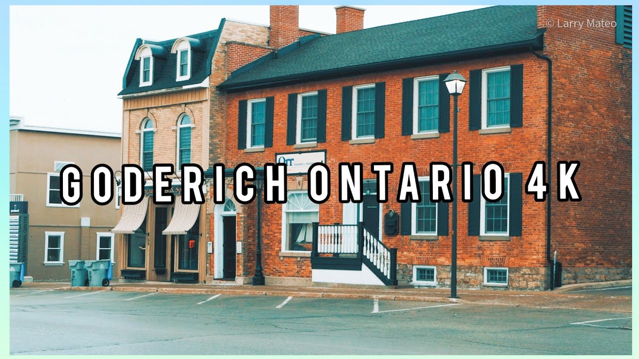 Goderich Ontario 4K