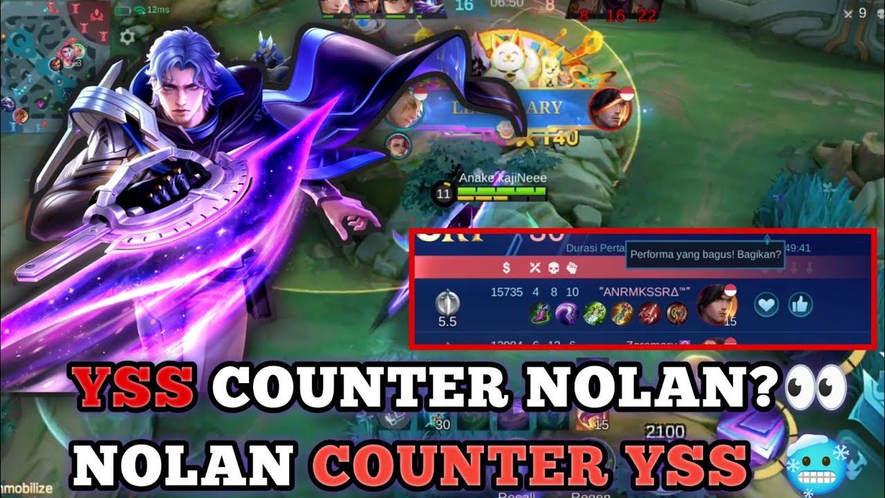 DAY 9 PUASA NOLAN COUNTER YSS FIX INIMAH