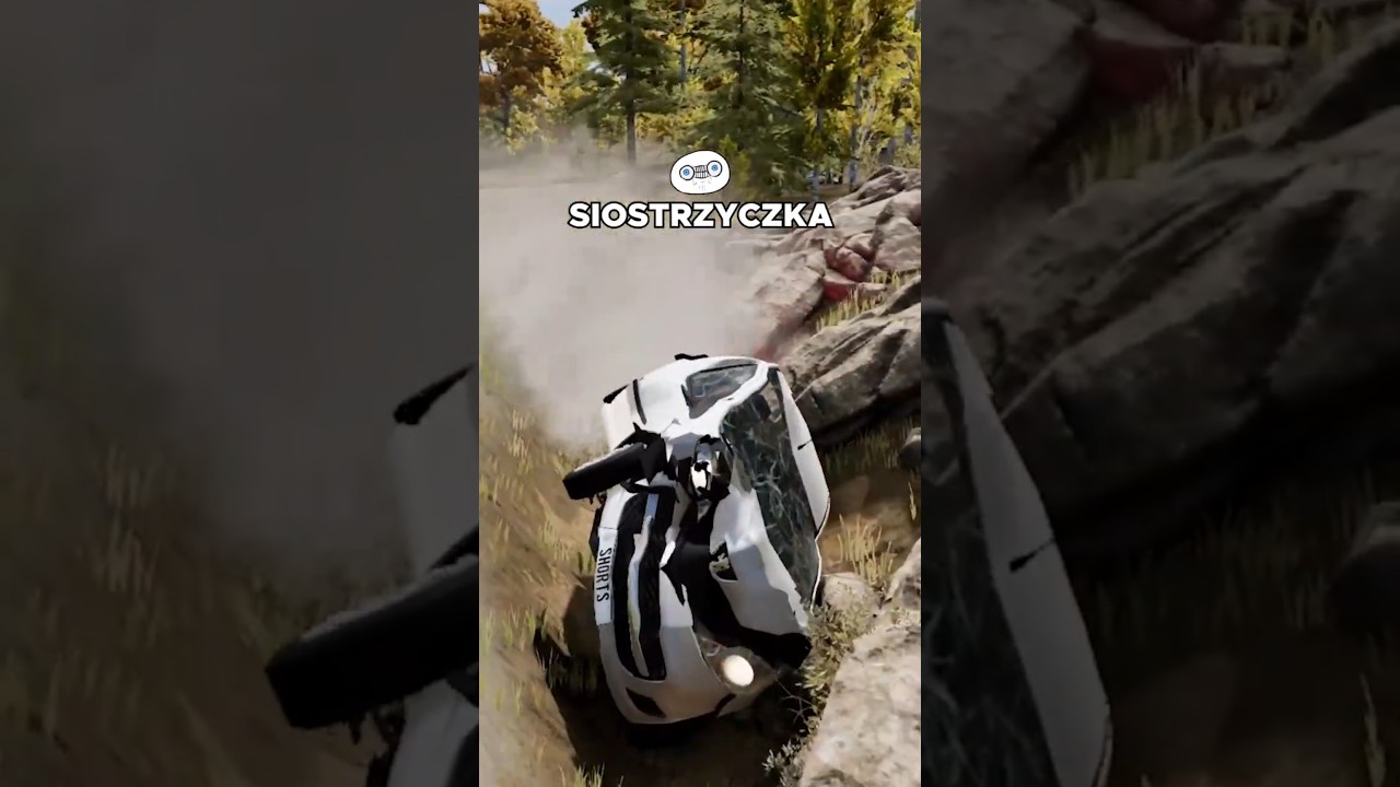 URZĄDZILI SOBIE RAJD NA BEZDROŻACH! 🙀 #beamngdrive #shorts