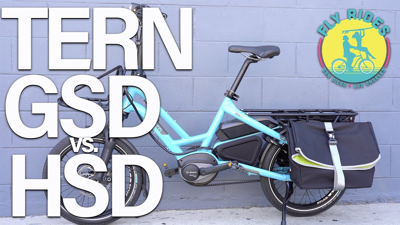 Tern Electric Cargo Bike Review: Tern GSD vs. Tern HSD | Featuring Bosch eBike Systems