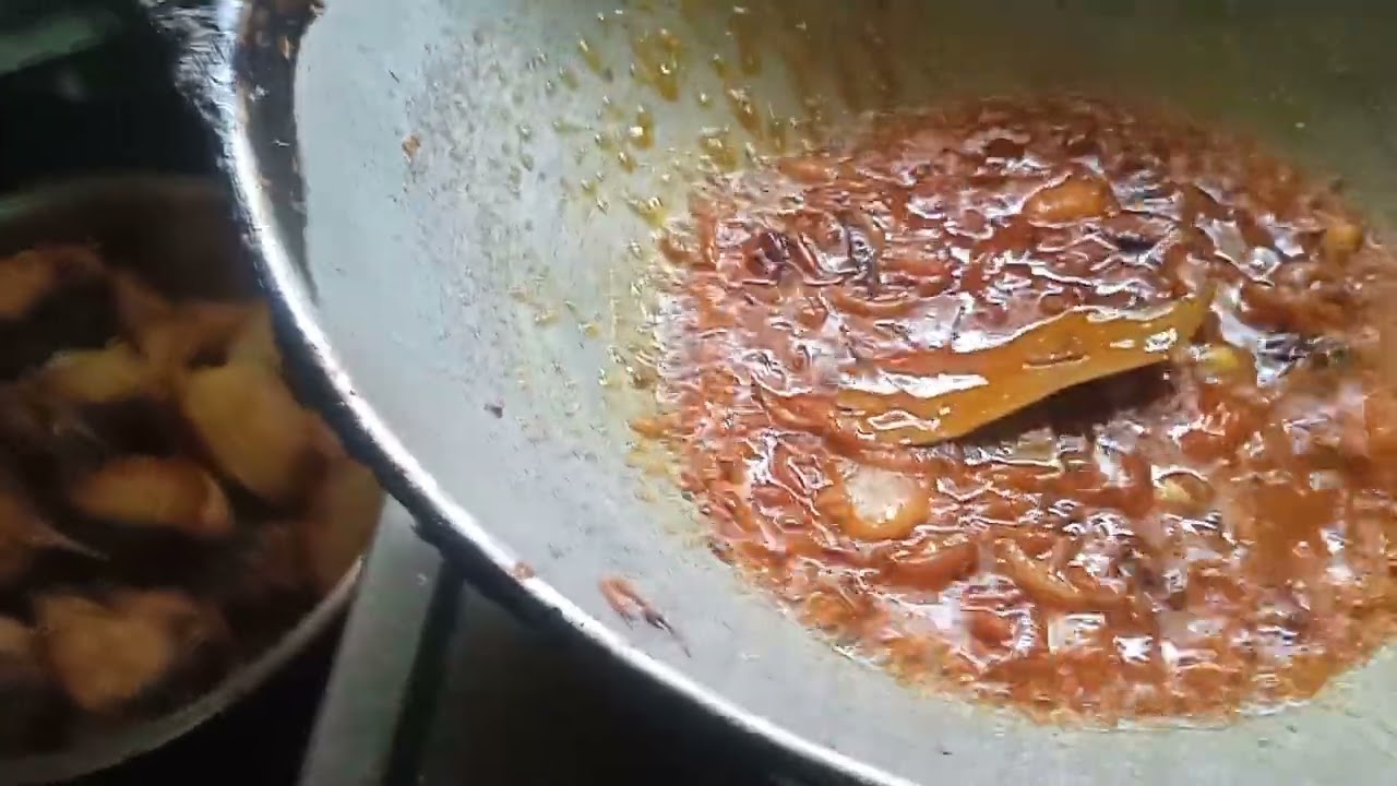 আজকের মেনু কাতলা কালিয়া 🤗😛😛