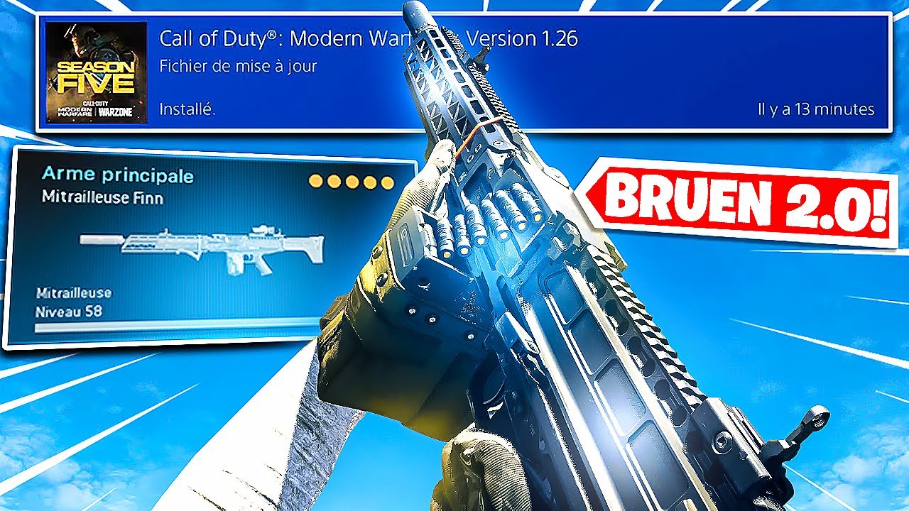 MEILLEURE QUE LA BRUEN sur WARZONE ! (nouvelle arme DLC 