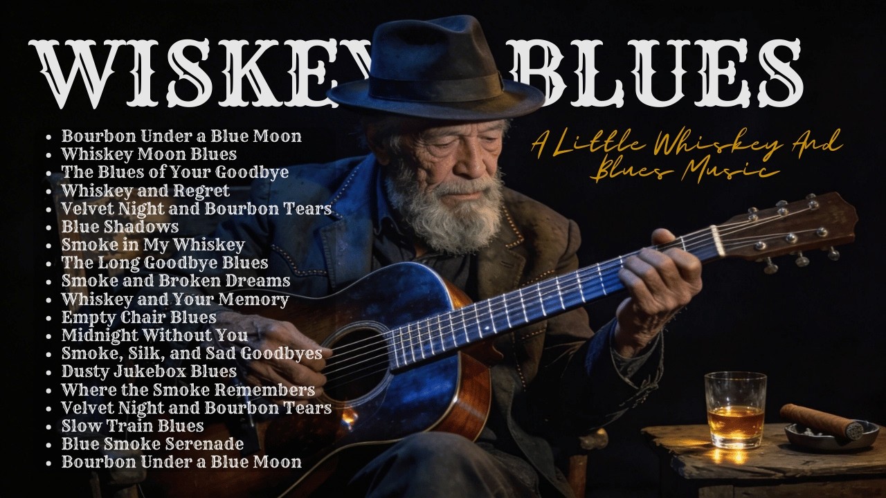 Wiskey Midnight Jazz Blues – Inspired by B.B. King, Etta James, Billie Holiday | Vintage Jazz Lounge