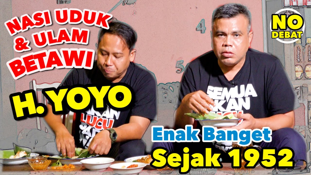 NASI UDUK H  YOYO SEJAK 1952 ENAK BANGET