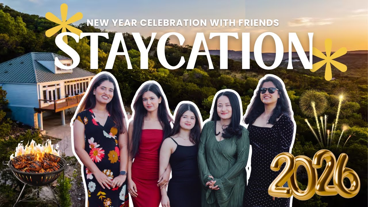 Our Annual New Year Escape | Glass Cabin Staycation in Austin, TX