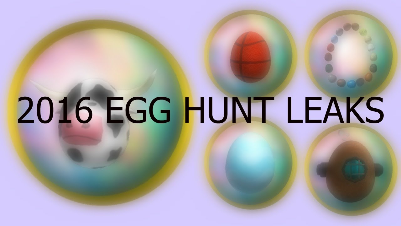 ROBLOX 2016 Egg Hunt Eggventure leaked eggs