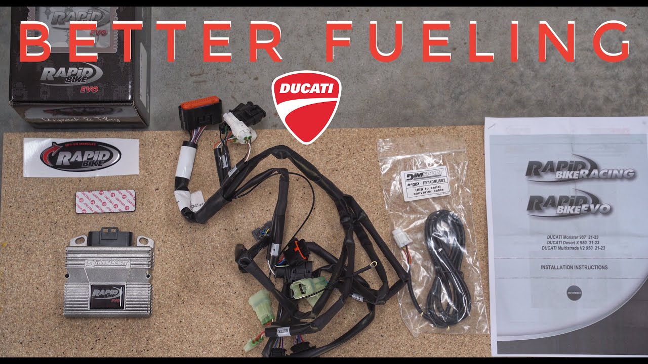 Ducati Desert X | Установка Dimsport Rapid Bike Evo #desertx #ducati #rapidbike
