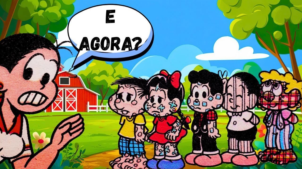 A TURMA DA ROÇA NÃO ESTÁ NADA BEM..