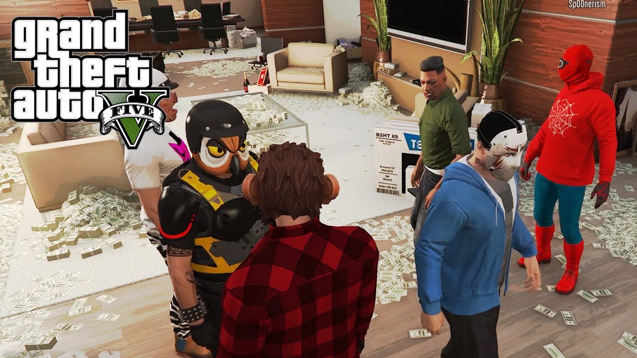 Unedited GTA Online Spider-Man and Overtime Rumble
