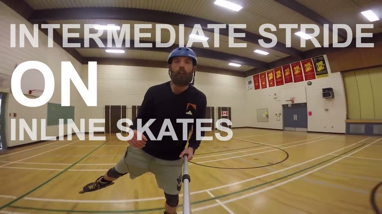 BASIC TO INTERMEDIATE STRIDE - IMPROVE YOUR INLINE SKATING STRIDE