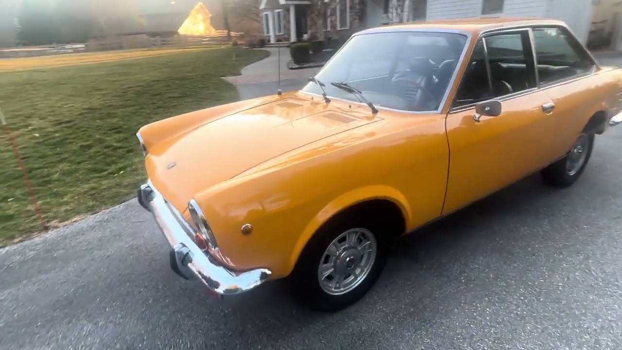 Fiat 124 Sport Coupe Walk Around