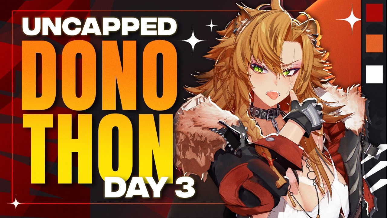 DAY 3 ALREADY?! We Continue the Nuzlocke! 【UNCAPPED DONOTHON】!donothon !tip