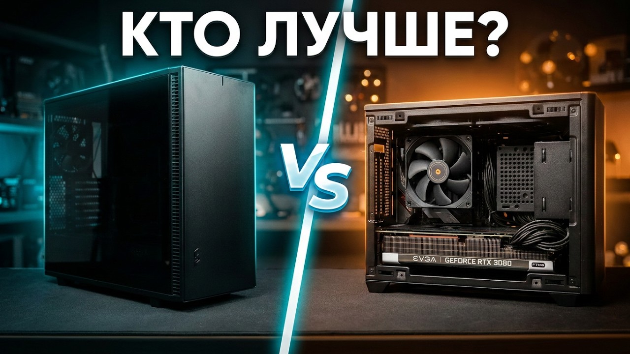 Настройка воздушных потоков. Fractal Design Torrent vs NR200p