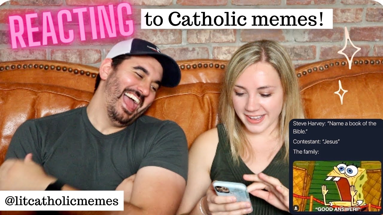 Reacting to Catholic Memes! @litcatholicmemes & exposing my most embarrassing moment! :P