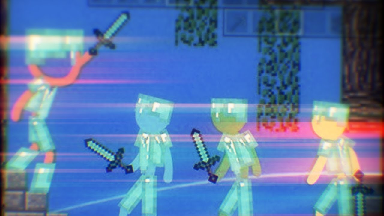 ANIMATION VS MINECRAFT | LA FUSION MAS PERFECTA
