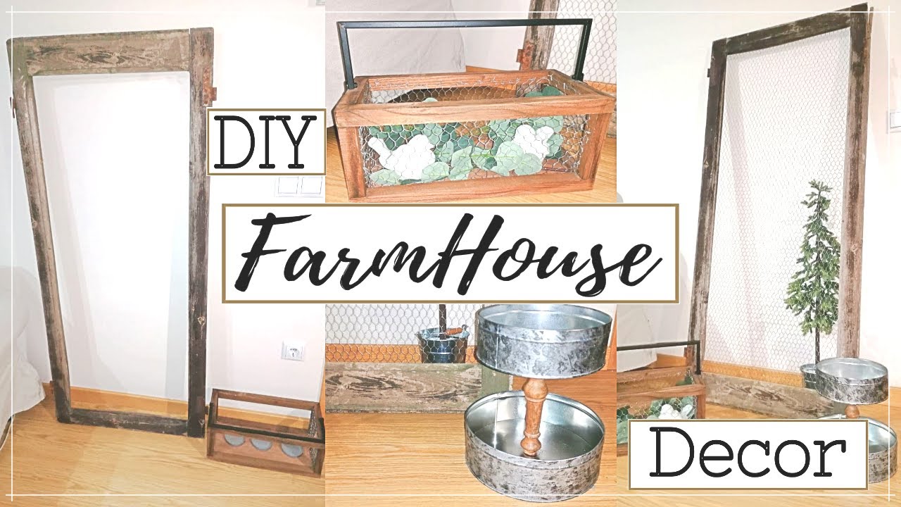 DIY FARMHOUSE ~ MANUALIDADES CON MALLA DE GALLINERO ~ DECORACION RUSTICA ~ SUSAN MARCHAL