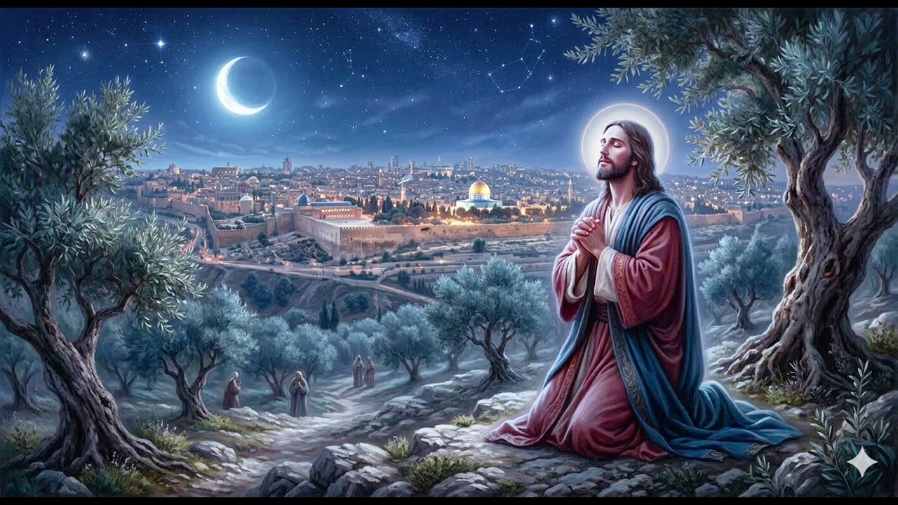 Jesus no Monte das Oliveira 