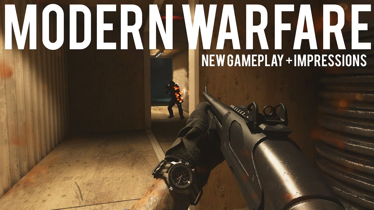 Modern Warfare NEW Gameplay + Hands on Impressions