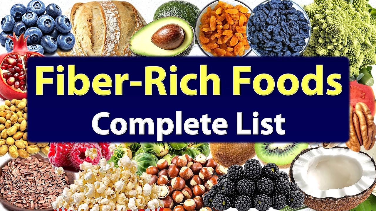Fiber Rich Foods – #1 for Weight Loss, Prevent Constipation, Boost Overall Health & Longevity