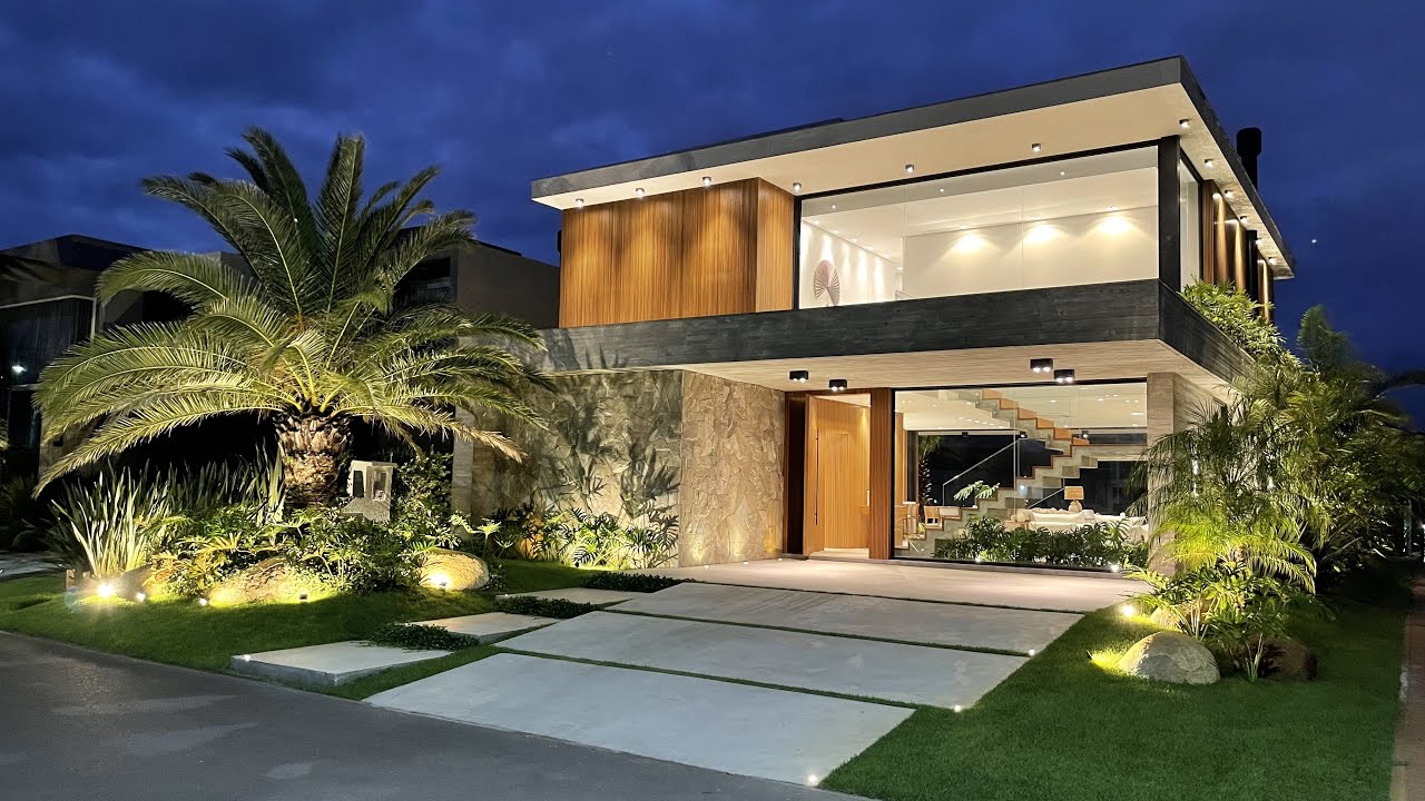 Condomínio Malibu Beach em Xangri-Lá/RS, Mansão de Luxo de frente para o Lago, Finamente Decorado.