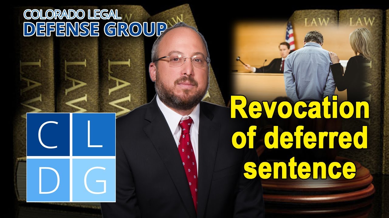 Deferred judgment and sentences in Colorado -- 3 things to Know