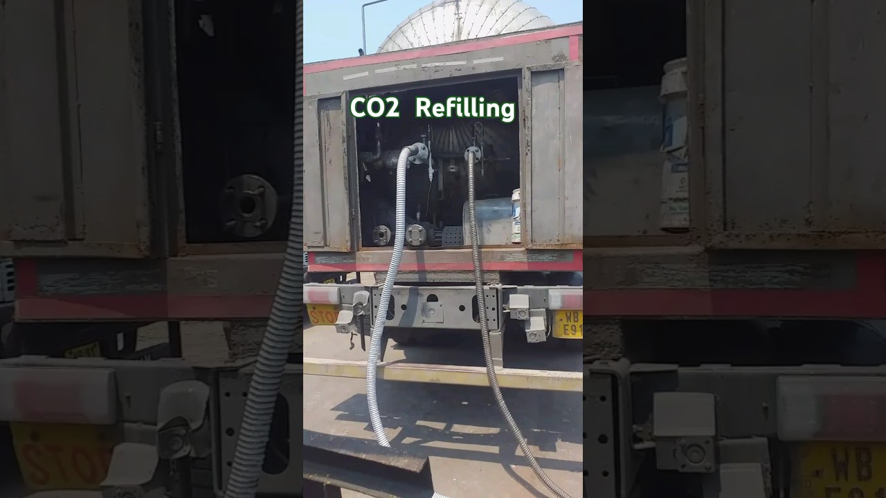 How to Refill Liquid Carbondi-oxide from Storage Tank | #co2 #shorts #co2refill