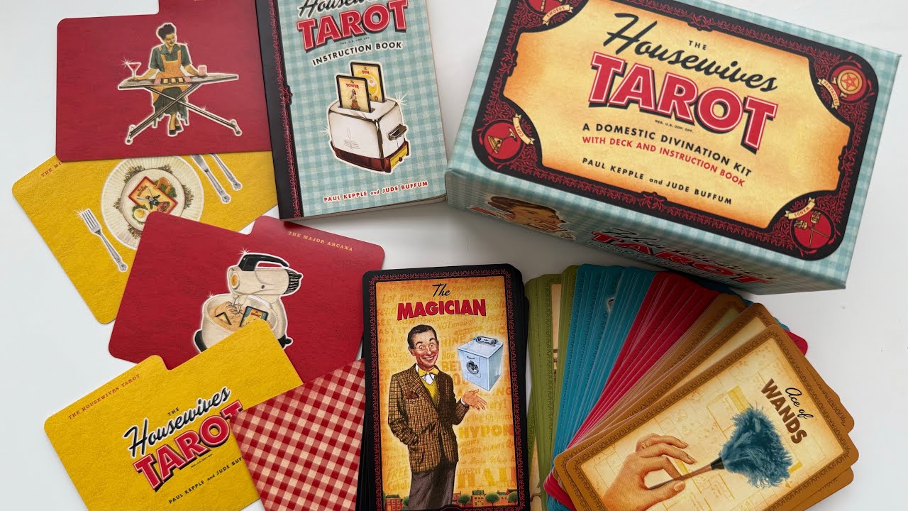 Обзор на колоду Таро домохозяек/Housewives Tarot 🧹🪴🧺🏠🪟🪠