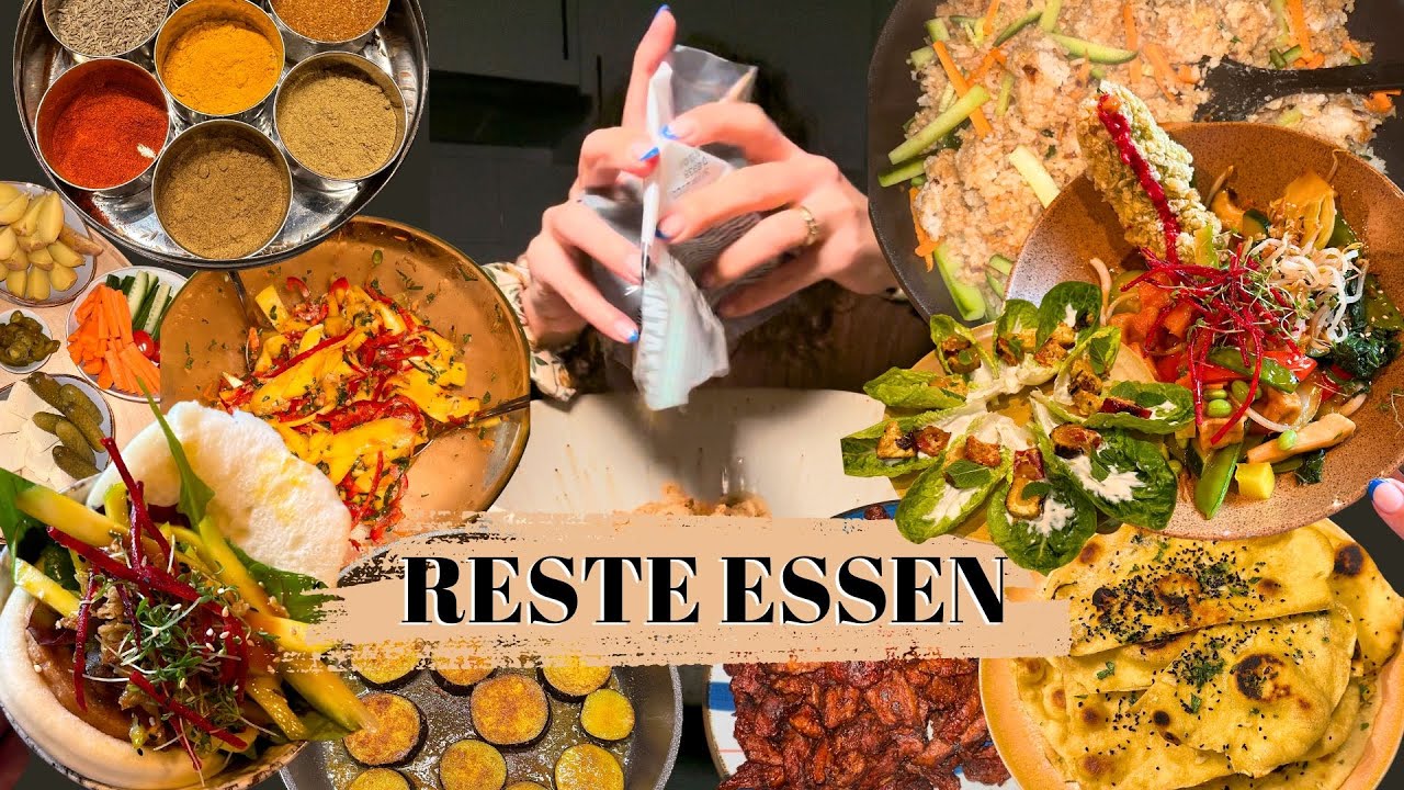3 WOCHEN VORRÄTE VERWERTEN » Vegane Aufbrauch-Challenge Tag 15-22 + Reste Update │ Food Friday #169