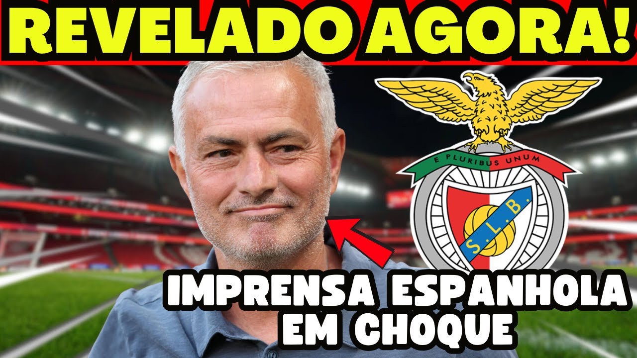 💥😱BOMBA DE ÚLTIMA HORA: MOURINHO VETOU SAÍDA DE CRAQUE DO BENFICA NO FECHO DO MERCADO