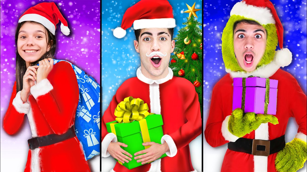 ТИПЫ ЛЮДЕЙ НА РОЖДЕСТВЕ!!