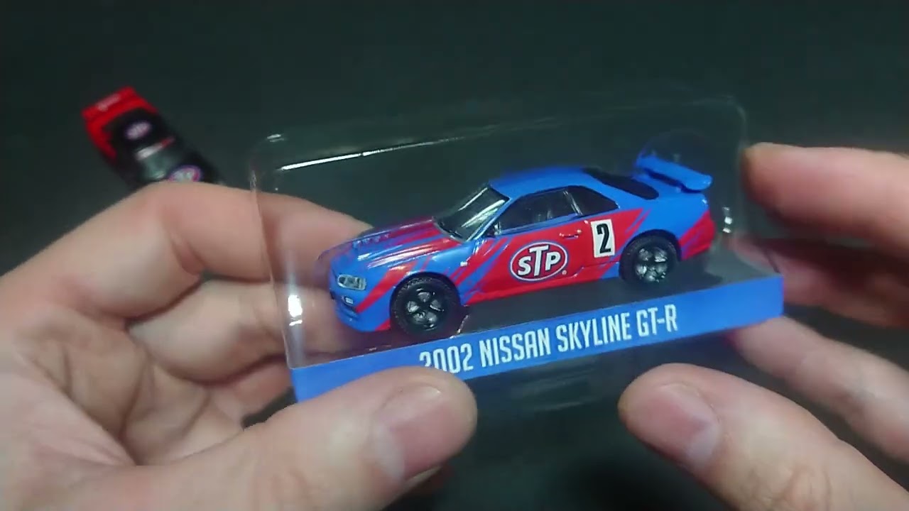 2002 Nissan Skyline GT-R R34 from Greenlight's Running on Empty Series 15