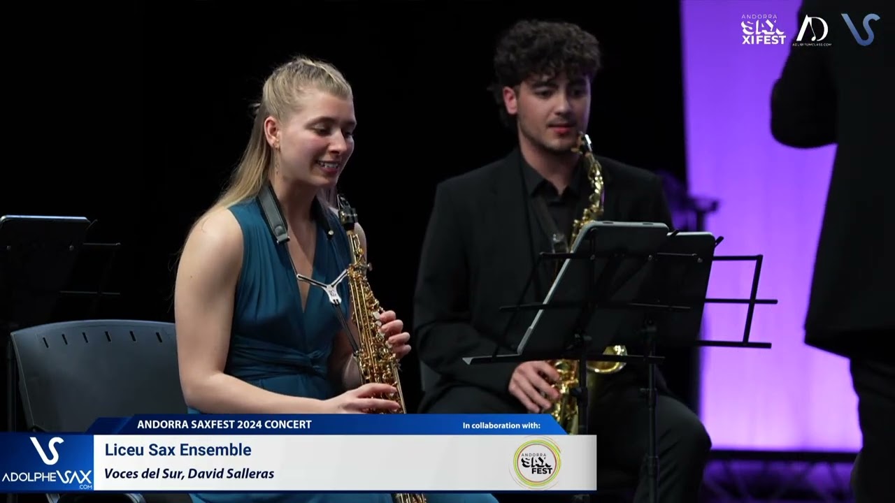Liceu Sax Ensemble: Voces del Sur, David Salleras