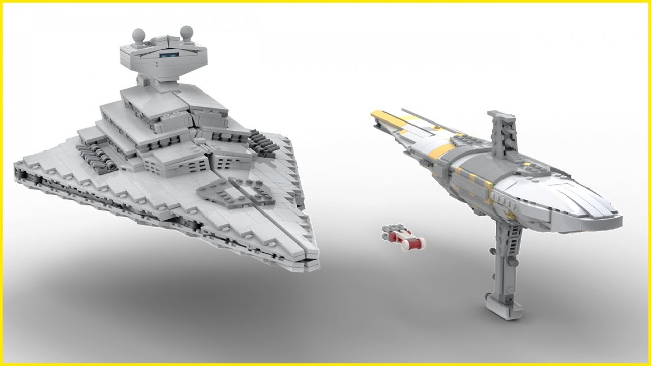LEGO TUTORIAL | Star Wars | MC-75 Profundity #StarWars | 1:3200 Scale