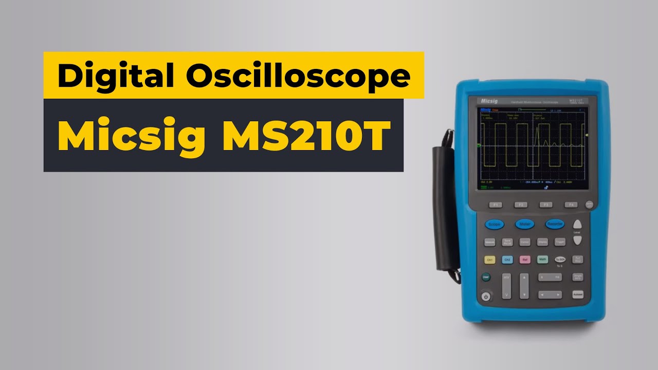 Micsig MS210T Handheld Digital Oscilloscope with a Touchscreen