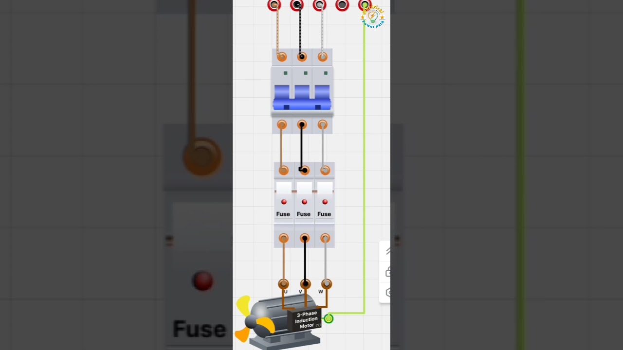 Manual single direction opretion control circuit for electric motor
